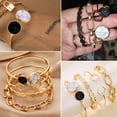 thumbnail image 2 of Brazalete 17IF Dainty Boho Gold Chain Set de 25 piezas para mujer, 2 of 7