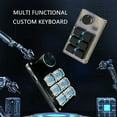 thumbnail image 5 of Clear Keycap Programmable Macro Keyboards,3key/4key/6key/8key Programmable Pad Easy Volumes & Brightness Adjustment, 5 of 9