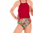thumbnail image 2 of IROINNID Mommy and Me Swimsuits One Piece Bikini Mother and Daughter Printed Monokini Bathing Suit Family Matching Swimwear, 2 of 3