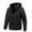 Black, variant on Honeeladyy Men's Thin Jacket Casual Sports Windbreaker Hooded Jacket Trench Coat Men