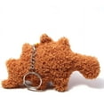 thumbnail image 5 of LANFENG Toy Dino Chicken Nuggets Keychain - Dinosaur Nugget Keychain - Funny Soft Dino Plush Bag Charm, 5 of 6