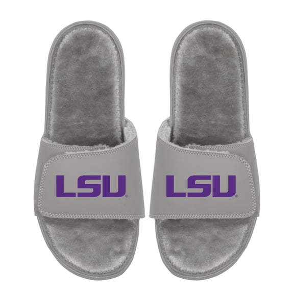 Unisex ISlide  LSU Tigers Logo Fur Slide Sandals