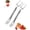 Cubes, variant on Stainless Steel Watermelon Slicer, 2 in 1 Fruit Cutter and Fork, Easy to Use Kitchen Tool Gadget for Melon Cantaloupe, Camping or Summer Picnic Party Accessories