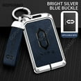 thumbnail image 4 of For Aito Card Key Case M5 M7 Protector Shell Keychain Keyless Bag Auto Accessories Zinc Alloy Leather Car Key Case Cover, 4 of 18