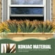 thumbnail image 2 of 5 piezas de plantas artificiales para jardín al aire libre, decoración duradera, modelo de planta de simulación, decoración de césped tropical, 2 of 7