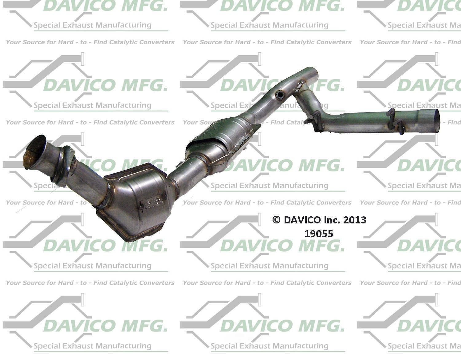Davico Mfg 19055 Direct-Fit Catalytic Converter