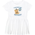 thumbnail image 3 of Inktastic Beary First Birthday 2026 Teddy Bear Girls Baby Dress, 3 of 5