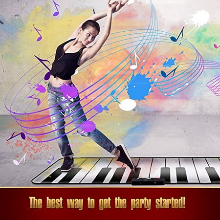 Fao Premium Piano Dance Mat 69x31 Inch Fun Musical Step N Play