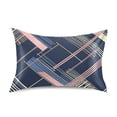 thumbnail image 7 of Yayeee Pillowcase Queen Size Set of 2 Satin Wrinkle Resistant Pillow Case, Black Stripes, 7 of 7