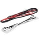 thumbnail image 5 of Soidarity Accesorios de 12 hilos Tejido Bicolor Caza Resistente a la abrasión Vuelo rápido Ligero Fácil operación con buena ductilidad tiro y tiro con negro rojo 62 pulgadas, 5 of 6