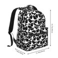 thumbnail image 2 of Haiem Panda1 Printed School Backpack,Casual Travel Lightweight Backpack,Durable Comfortable Multifunctional Backpack,Laptop Backpack, 2 of 5