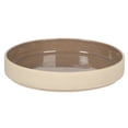 thumbnail image 6 of Gibson Elite Liberty Bay 16-Piece Pottery Clay Stoneware Dinnerware Set – Mocha Brown Reactive Glaze, Stackable Plates and Bowls W/ Pasta Bowl, Service for 4 – Microwave & Dishwasher Safe, 6 of 12