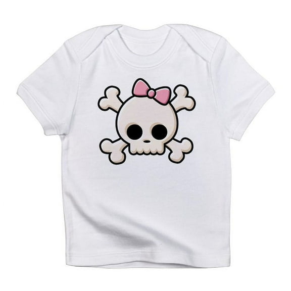 CafePress - Cute Skull Girl Infant T Shirt - Infant T-Shirt