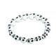thumbnail image 1 of Set de pulseras turquesa para parejas - Pulseras ajustables tejidas a mano para hombres y mujeres, 20cm, 35g, 1 of 1