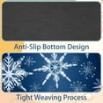 thumbnail image 4 of Snowflakes Desk Pad Mouse Mat Desk Mat - Square 8.3x9.8 Inch Non-Slip Rubber Bottom Printed, Suitable for Office and Gaming, 4 of 6