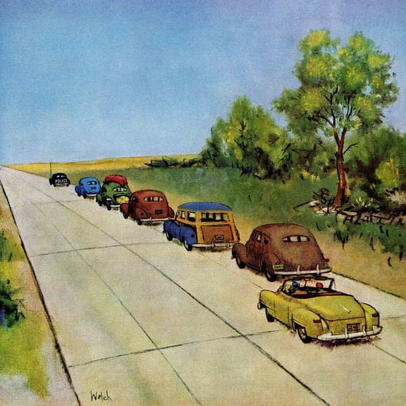 Marmont Hill "Checkpoint" Painting Print on Canvas