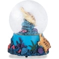 thumbnail image 4 of Tortues de Mer Récif de Corail 100MM Globe d'Eau Musical Joue Monde Merveilleux, 4 of 6