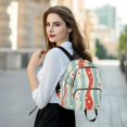 thumbnail image 6 of FORMRS Mini Backpack Purse for Women Quilted Travel Daypack Casual Shoulder Bag, Light Blue Pattern, 6 of 7