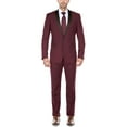 thumbnail image 2 of Mens Slim Fit 2 Piece Tuxedo Suit Jacket and Pants, 2 of 7