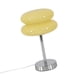thumbnail image 4 of Lámpara de noche de vidrio, lámpara de huevo, luces creativas, lámpara de mesa de vidrio, linda lámpara de escritorio para mesita de noche, oficina, Amarillo, 4 of 8