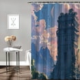 thumbnail image 2 of Awypu Waterproof Shower Curtain Multiple Sizes for Bathroom White, 2 of 7