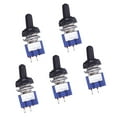 thumbnail image 3 of ROMANSENTIAL 5Sets Metal Mini Toggle Switch Portable and Lightweight 1.2x1.3x3in, 3 of 8
