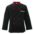 thumbnail image 1 of LOVIVER Men Women Chef Jacket, Long Sleeve Cooker Work Wear Restaurant Kitchen Coat Tops L, 1 of 8