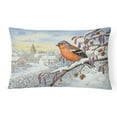 thumbnail image 1 of Carolines Treasures ASA2193PW1216 Bull Finch Fabric Decorative Pillow, 1 of 3