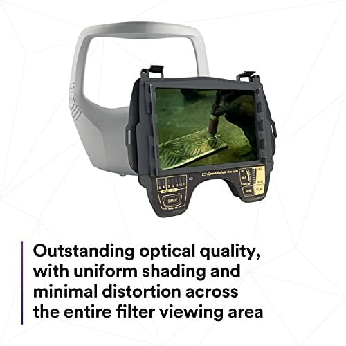 3M 9100XXi Variable Shade 5, 8-13 Auto Darkening Welding Lens Kit With Delay And Sensitivity Selectors For 9100 Series Welding Helmets