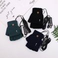 thumbnail image 2 of Guantes de invierno tejidos con calefacción por USB para hombre, con tapa de medio dedo, para oficina, para jóvenes, para aprender, deportivos, cálidos, a prueba de frío, a la moda, 2 of 6