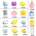thumbnail image 4 of Squishy Toys Party Favors for Kids - Squishys 36 Pack Mini Mochi Squishies, Pinata Filler Treasure Box Prizes Classroom Unicorn Cat Stress Reliever Pug Stuffed Animal Silicon Panda Plushies, 4 of 7