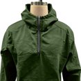 thumbnail image 6 of FRSASU Mens Sweatshirt Long Sleeve Denim Rugged Zip Hoodie Streetwear Casual Top Army Green, 6 of 6