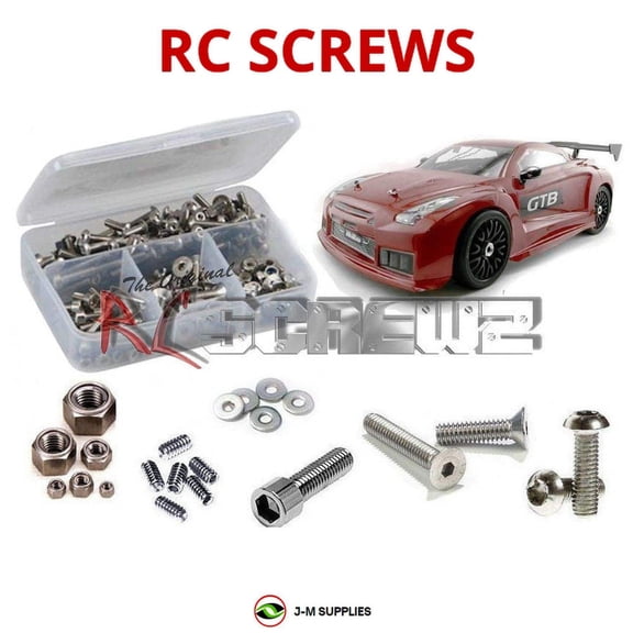 RCScrewZ Stainless Screw Kit ofn089 for Ofna/HoBao GTBe RC Car | SET
