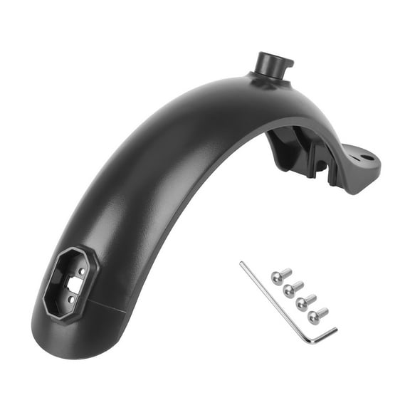 BIBABLYKE Uprgades Electric Scooter Rear Fenders Splash Proof 4 Hole Mudguard Replacement Plastic Rear Fenders for 8.5 Inch Scooters