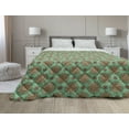 thumbnail image 1 of Jungle Down Alternative Comforter, Tropical Beach Forest Leaves Monstera Hawaiian Hibiscus Summer Plants Art, Microfiber Quilt for All Season, 5 Sizes, Dark Grey Multicolor, by Ambesonne, 1 of 3