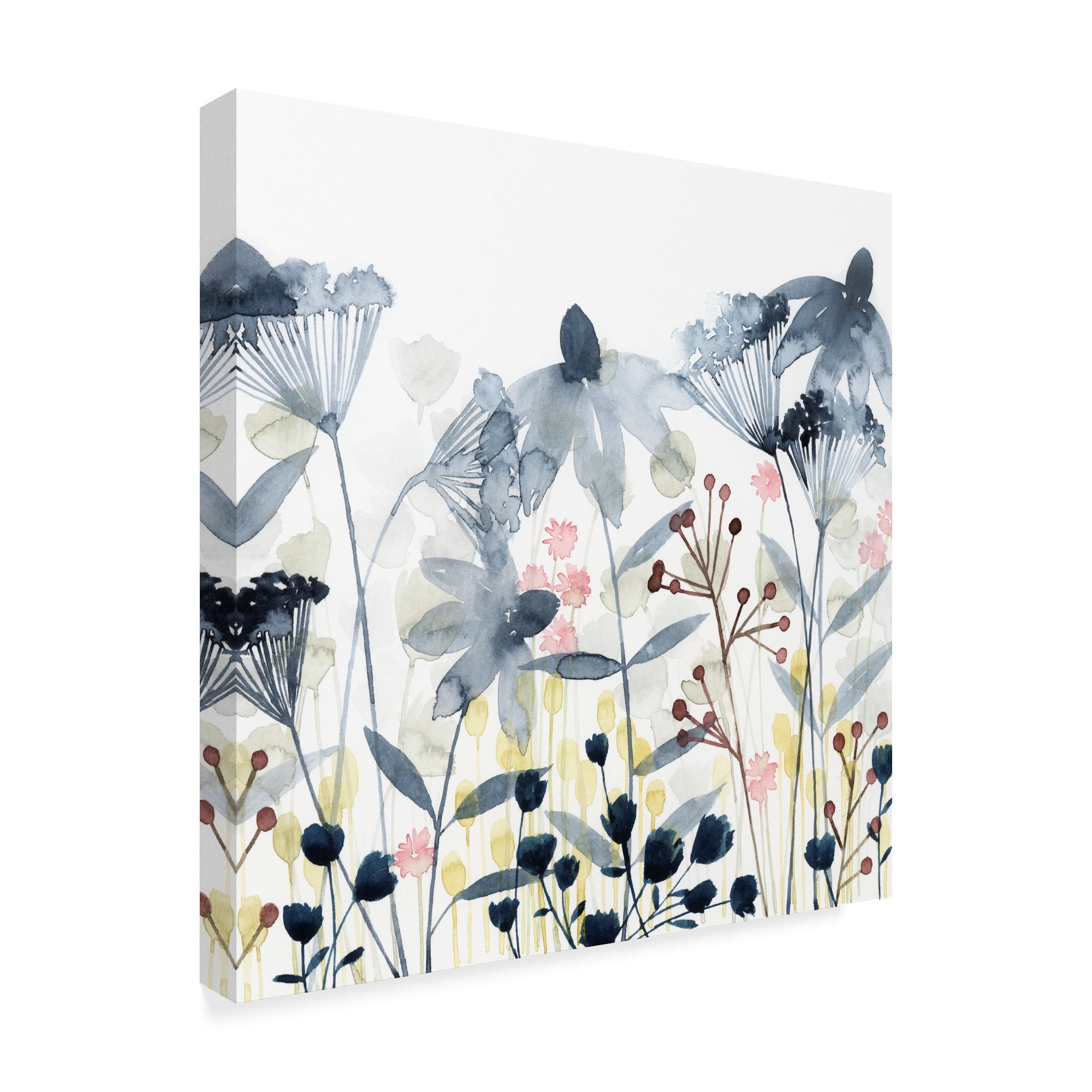 Trademark Fine Art 'Layered Gardens II' Canvas Art by Grace Popp