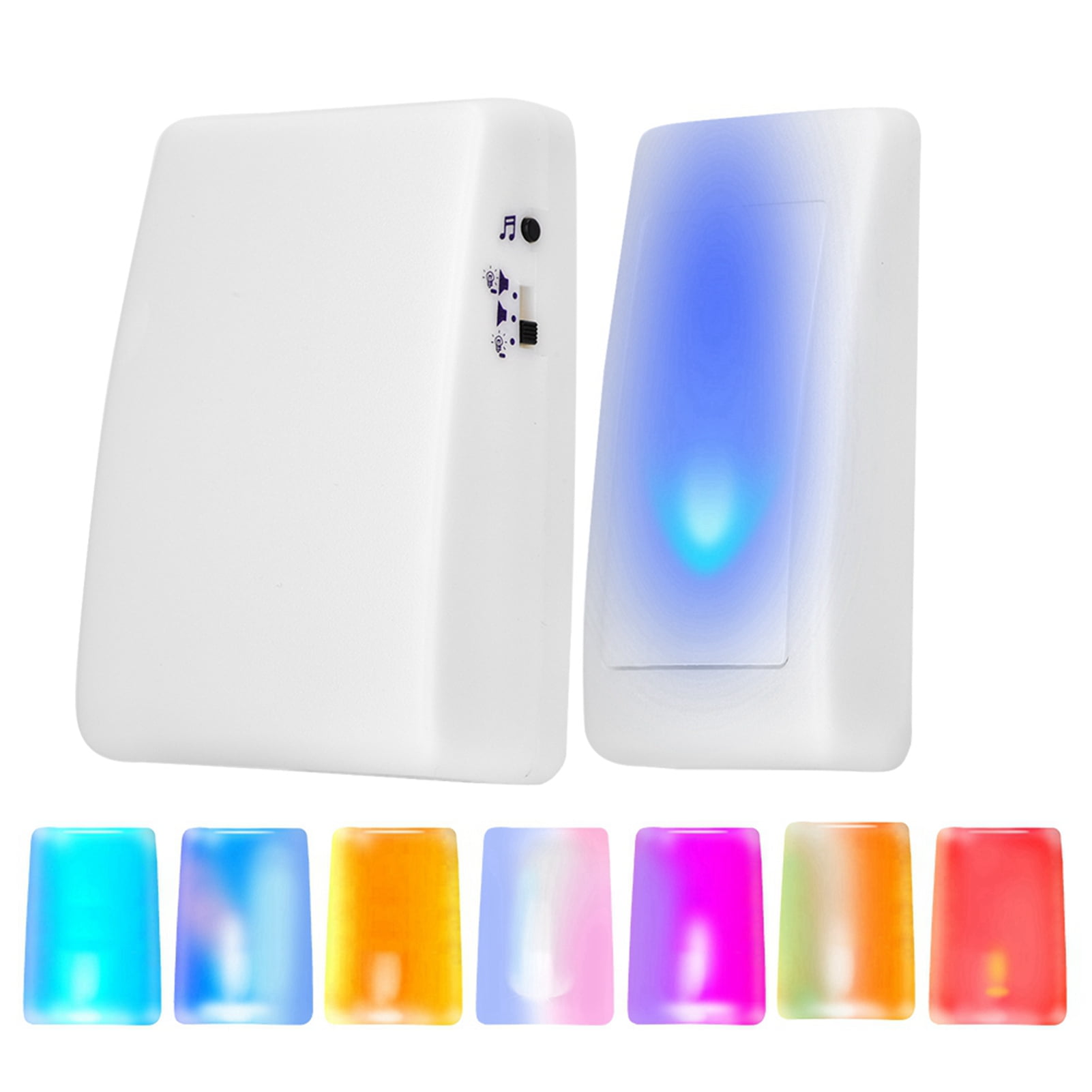 Wireless Wireless Door Bell Home Wireless Flash Music 7 Color Lights