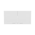 thumbnail image 3 of Wooden Cabinets, Zurich Wall Cabinet, Double Door, Wide, One Shelf, Kitchen, Storage Cabinet, White, White Living Room Cabinets,Mdf Cabinets With Doors, Furniture Primary Living Space Cabinets, 3 of 8