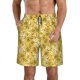 thumbnail image 1 of Balery Flower Traje de Baño Estilo Hawaiano para Hombre, Shorts de Secado Rápido con Bolsillos-X-Large, 1 of 6