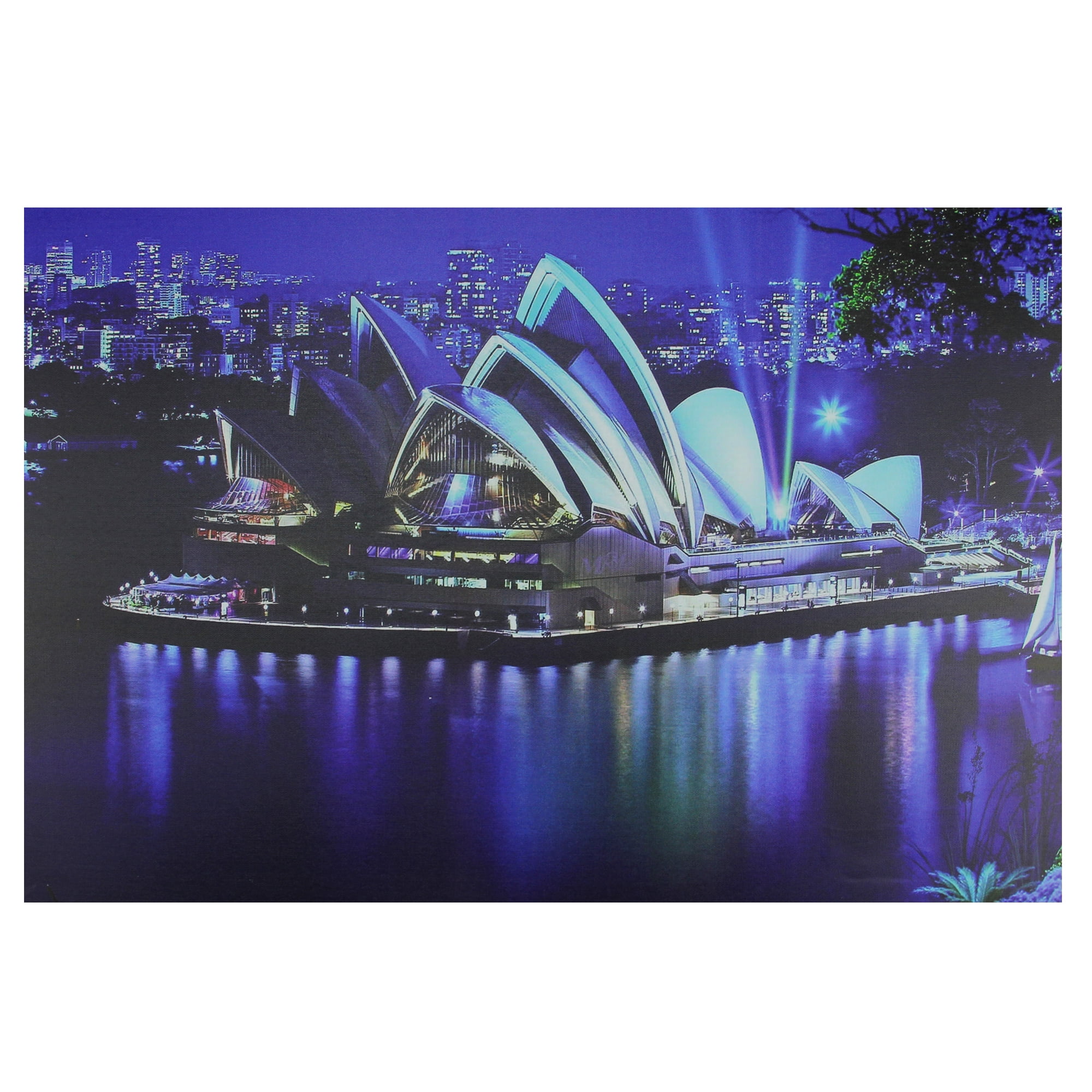 Oil Painting on Canvas Sydney Opera House Framed Ready to Hang