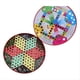 thumbnail image 1 of Tablero de Ajedrez de Doble Propósito 2 en 1 con Cuentas de Vidrio, Juego de Rompecabezas Multifuncional, Juego de Mesa Circular de 21 cm, 1 of 5