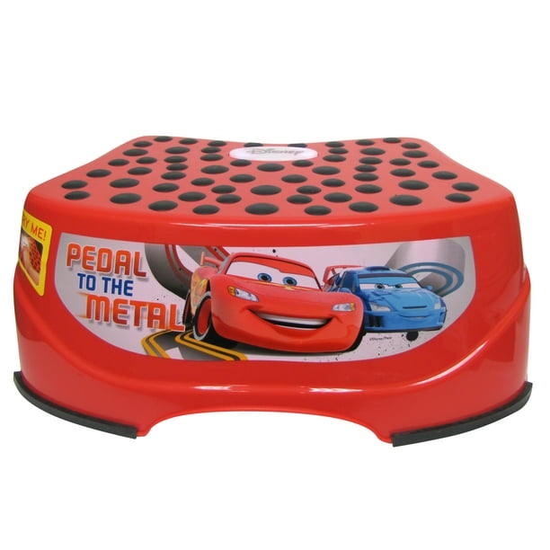 Disney Cars Step &amp; Glow Step Stool - Walmart.com - Walmart.com