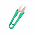 thumbnail image 2 of fashionhome 6pcs Fabric Clothing Craft Tailor Mini Scissors Sewing Snip Yarn Thread Cutter U Shape Clippers Random Color, 2 of 7