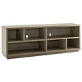 thumbnail image 2 of Evelyn&Zoe Bowman Rectangular TV Stand for TV's up to 75" in Antiqued Gray Oak, 2 of 5
