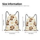 thumbnail image 2 of Fotbe Sloth Yoga Bolsa Mochila con Cordón Estampada, Bolsa de Gimnasio Deportiva, Bolsa Cinch, Bolsa con Cordón para Hombres y Mujeres-Small, 2 of 6