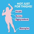 thumbnail image 5 of Megababe Thigh Rescue Anti-Chafe Stick | Prevents skin chafe & irritation | Thighs, arms, bra-lines & more | 0.81 oz (Pack of 1), 5 of 5
