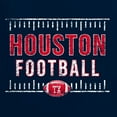 thumbnail image 6 of Wild Bobby Houston HOU Hometown City Football Fan Pride Sports Unisex Crewneck Sweatshirt, Navy, XX-Large, 6 of 6