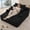 Black, variant on YWEN 65" Oversized Chaise Lounge Chair, Modern Corduroy Cloud Couch with 3 Pillows, Deep Seat Boneless Sofa for Living Room, Reading Nap Chair, No Assembly Required, Machine Washable Cover