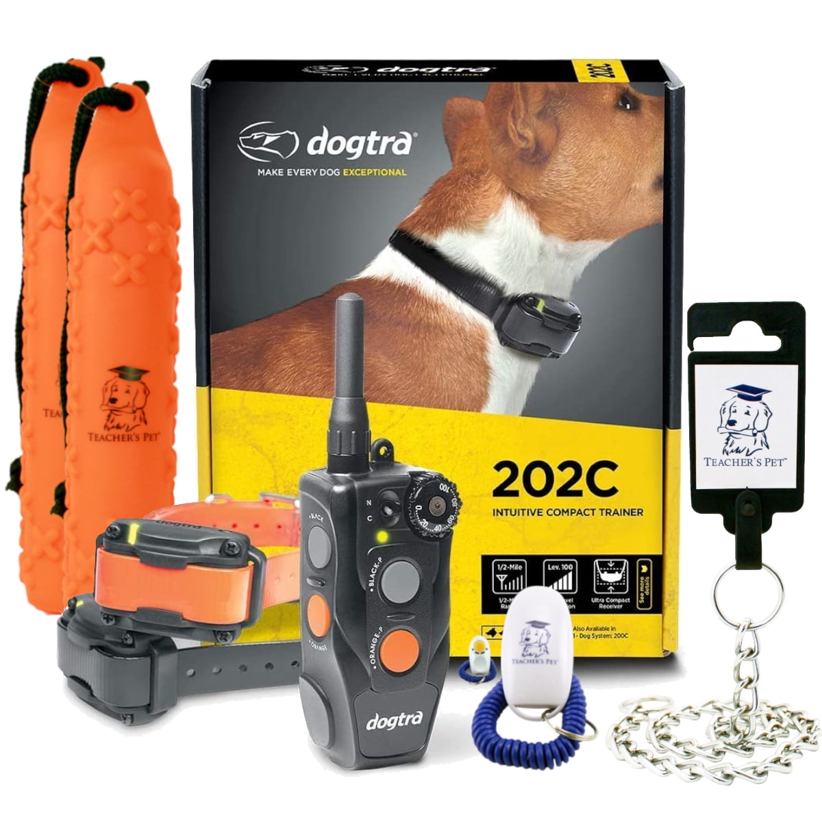 Dogtra 200C Remote Dog Training Collar Waterproof Rechargeable 1/2Mile