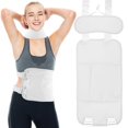 thumbnail image 1 of Castor Oil Pack Wrap Organic Castor Oil Pack Kit with Adjustable Elastic Strap Comfort  White, 1 of 7
